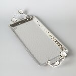 Serving Tray Manufacturer - OEM/ODM Custom Hand-Hammered Luxury Metal Tray