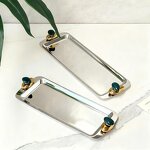 Coffee Tray Set Manufacturer - OEM/ODM Custom Luxury Silver Serving Trays