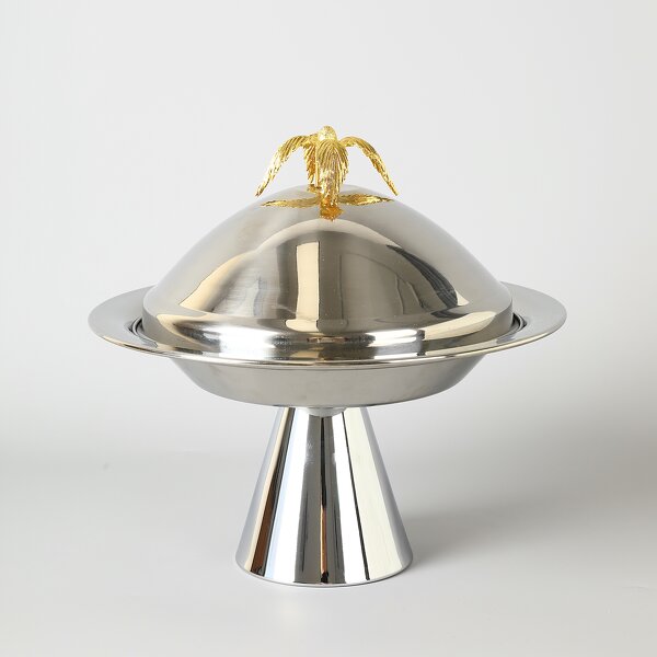 Cake Plate Manufacturer - OEM/ODM Custom Metal Dome Stainless Steel Plate