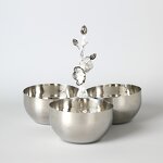 Serving Bowl Manufacturer - OEM/ODM Custom Hand-Hammered Stainless Steel Bowl