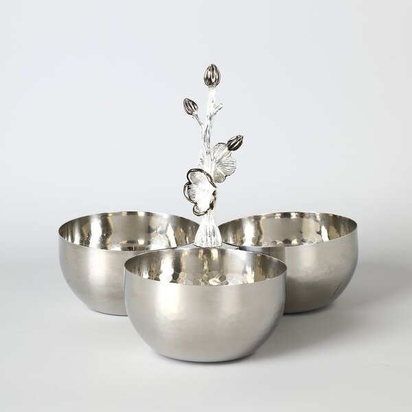 Serving Bowl Manufacturer - OEM/ODM Custom Hand-Hammered Stainless Steel Bowl