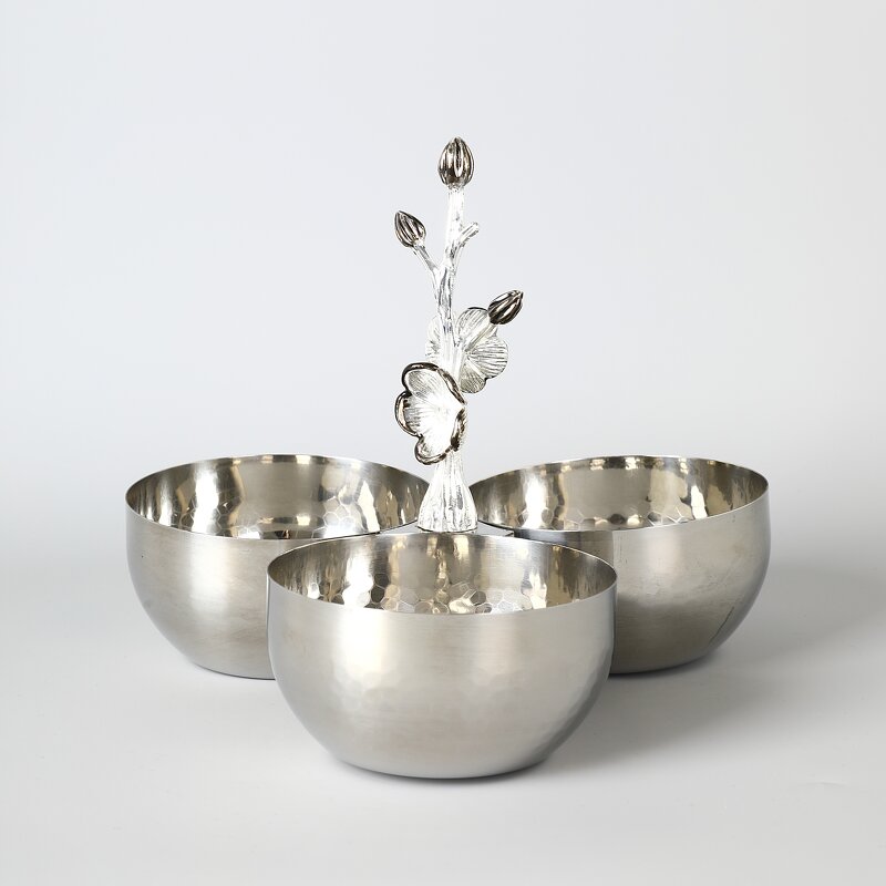 Serving Bowl Manufacturer - OEM/ODM Custom Hand-Hammered Stainless Steel Bowl