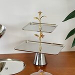 Stainless Steel Tray Set Manufacturer - OEM/ODM Custom Fruit Chocolate Cake Tray