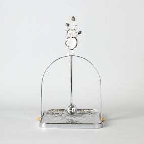 Tissue Box Holder Manufacturer - OEM/ODM Custom Hammering Pattern Art Design