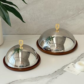 Food Serving Tray Manufacturer - OEM/ODM Custom Wooden Tray with Lid