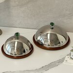 Food Serving Tray Manufacturer - OEM/ODM Custom Silver Metal Stainless Tray