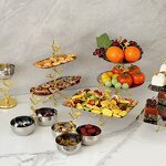 Tray Set Manufacturer - OEM/ODM Custom Arabic Style Metal Serving Tray