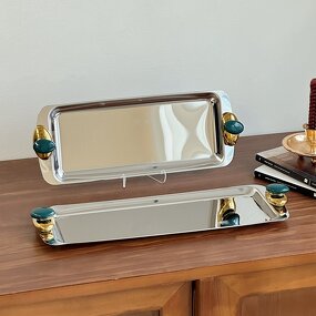 Coffee Serving Tray Manufacturer - OEM/ODM Custom Ethiopian Metal Polished Tray