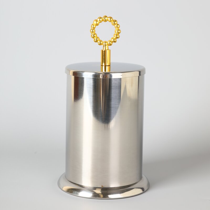 Metal Stainless Steel Jar Manufacturer - OEM/ODM Custom Bead Design Luxury Jar