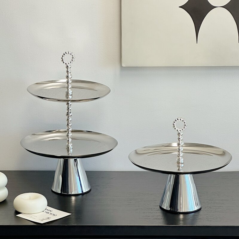 Fruit Tray Manufacturer - OEM/ODM Custom Elegant Stainless Steel Metal Tray