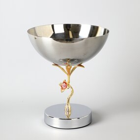 Food Serving Bowl Manufacturer - OEM/ODM Custom Floral Stainless Steel Bowl
