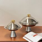 Buffet Serving Dish Manufacturer - OEM/ODM Custom Stainless Steel Round Dish