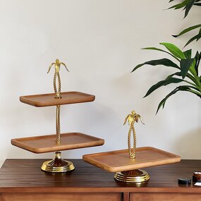 Wooden Serving Tray Manufacturer - OEM/ODM Custom Eco-friendly Catering Tray