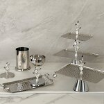 Tissue Box Holder Manufacturer - OEM/ODM Custom Hammering Pattern Art Design