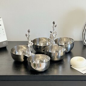 Stainless Steel Bowl Manufacturer - OEM/ODM Custom Classic Hammering Pattern Bowl