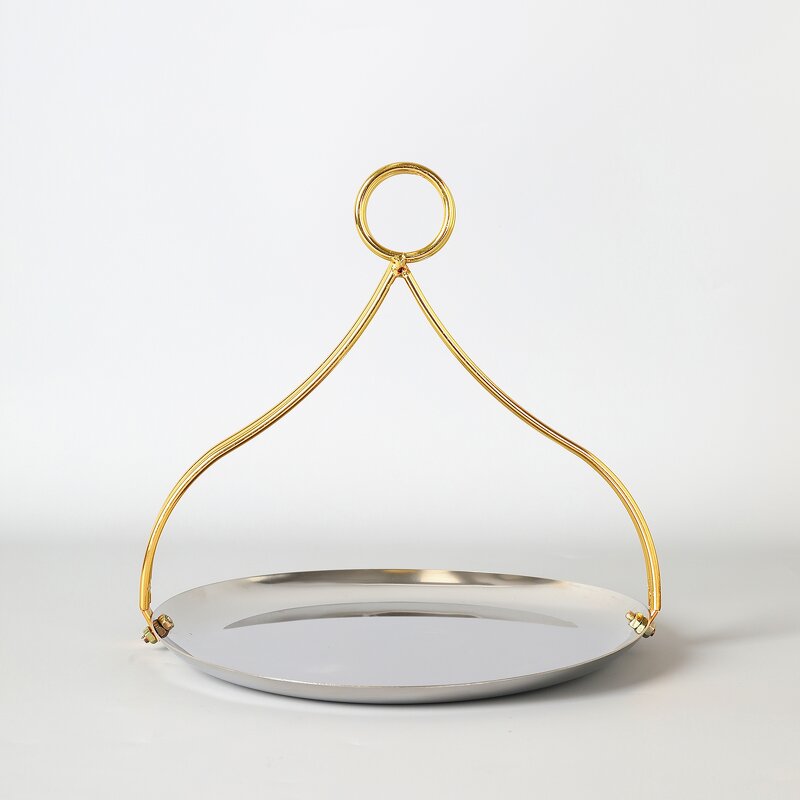 Serving Tray Manufacturer - OEM/ODM Custom Gold Metal Stainless Steel Tray