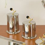 Metal Jar Manufacturer - OEM/ODM Custom Luxury Metal Restaurant Storage Jar