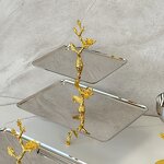 Tray Set Manufacturer - OEM/ODM Custom Arabic Style Metal Serving Tray