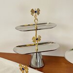 Serving Tray Set Manufacturer - OEM/ODM Custom Stainless Steel Elegant Tray