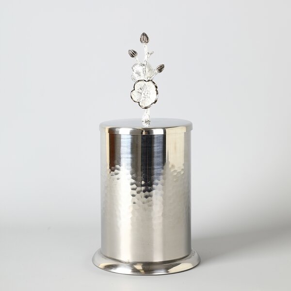 Stainless Steel Jar Manufacturer - OEM/ODM Custom Hand-Hammered Texture Design Jar