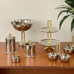 Food Tray Manufacturer - OEM/ODM Custom 2-Tier Stainless Steel Metal Tray