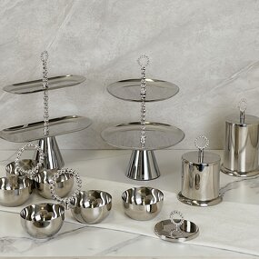 Stainless Steel Tray Set Manufacturer - OEM/ODM Custom Modern Elegant Design Tray