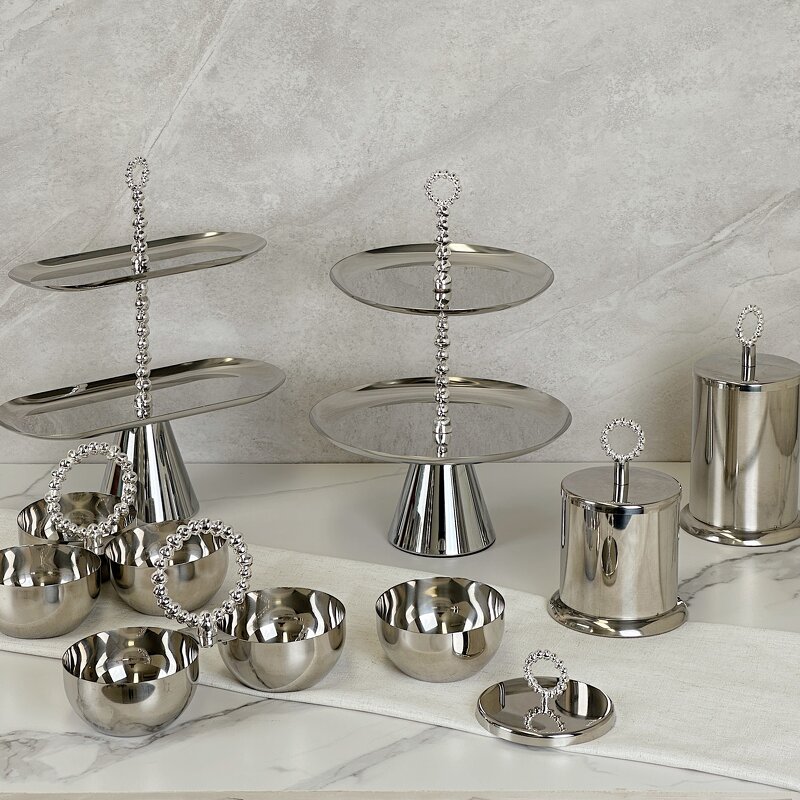 Stainless Steel Tray Set Manufacturer - OEM/ODM Custom Modern Elegant Design Tray