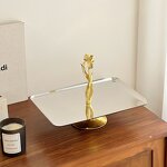 2-Tier Serving Tray Manufacturer - OEM/ODM Custom Rectangle Luxury Party Tray