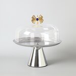 Serving Tray Manufacturer - OEM/ODM Custom Stainless Steel Round Dessert Tray