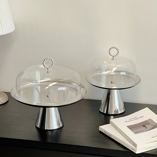 Bread Cake Tray Manufacturer - OEM/ODM Custom Silver Stainless Steel Dessert Tray