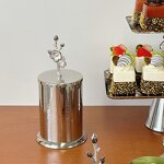 Stainless Steel Jar Manufacturer - OEM/ODM Custom Hand-Hammered Texture Design Jar