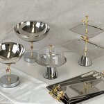 Stainless Steel Tray Manufacturer - OEM/ODM Custom Natural Crystal Design Tray