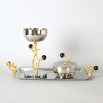 Incense Burner Set Manufacturer - OEM/ODM Custom Middle Eastern Style Steel Set