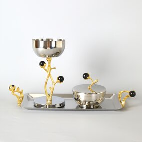 Incense Burner Set Manufacturer - OEM/ODM Custom Middle Eastern Style Steel Set