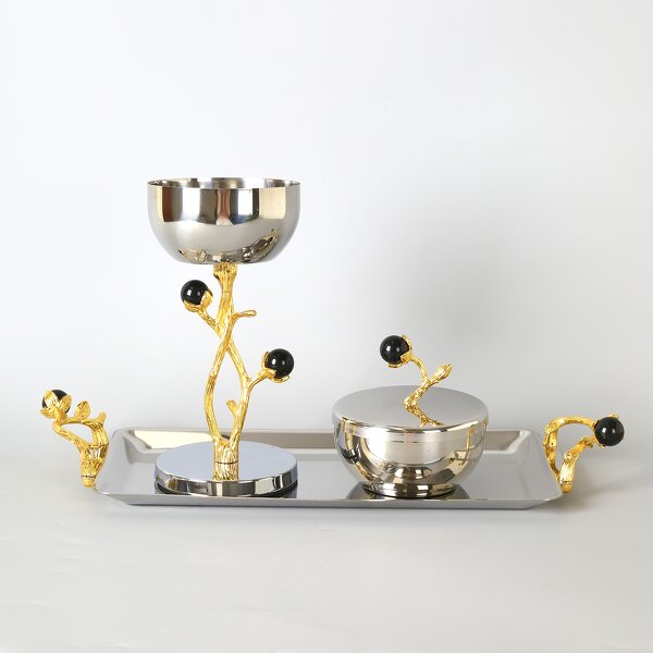 Incense Burner Set Manufacturer - OEM/ODM Custom Middle Eastern Style Steel Set