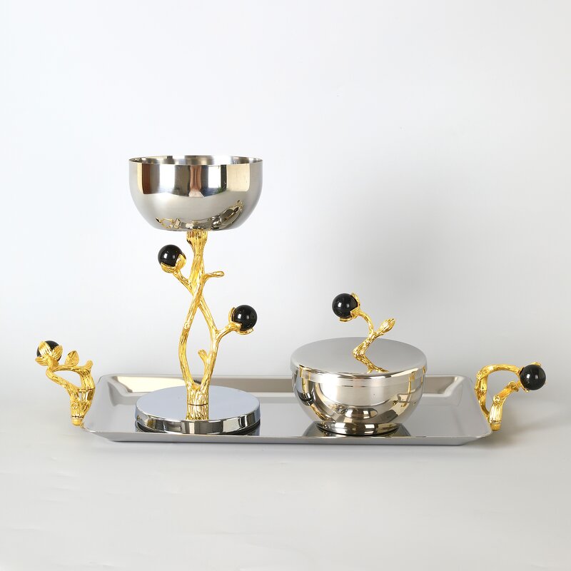 Incense Burner Set Manufacturer - OEM/ODM Custom Middle Eastern Style Steel Set