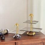 2-Tier Serving Tray Manufacturer - OEM/ODM Custom Stainless Steel Food Tray