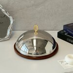 Wooden Serving Tray Manufacturer - OEM/ODM Custom Round Desktop Food Tray