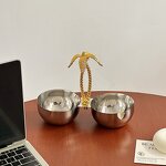 Serving Bowl Set Manufacturer - OEM/ODM Custom Coconut Tree Stainless Steel Bowl