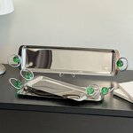 Serving Tray Set Manufacturer - OEM/ODM Custom Silver Stainless Steel Trays