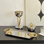 Desktop Incense Burner Set Manufacturer - OEM/ODM Custom Luxurious Metal Burner Set