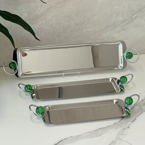 Serving Tray Set Manufacturer - OEM/ODM Custom Arabic Style Coffee Trays