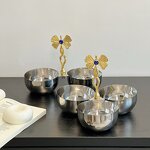 Serving Bowl Manufacturer - OEM/ODM Custom Anti-Slip Base Stainless Bowl