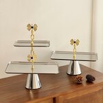 Serving Tray Manufacturer - OEM/ODM Custom Luxury Rectangular Metal Tray