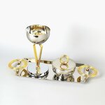 Desktop Incense Burner Set Manufacturer - OEM/ODM Custom Luxurious Metal Burner Set