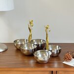 Metal Bowl Set Manufacturer - OEM/ODM Custom Eco-friendly Stainless Steel Bowl