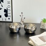 Metal Stainless Steel Bowl Manufacturer - OEM/ODM Custom Reusable Hammering Pattern