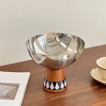 Fruit Salad Bowl Manufacturer - OEM/ODM Custom Eco-Friendly Stainless Steel Bowl