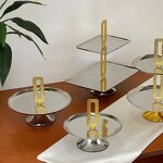 Food Tray Manufacturer - OEM/ODM Custom 2-Tier Stainless Steel Metal Tray