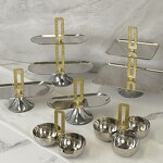 Food Tray Manufacturer - OEM/ODM Custom 2-Tier Stainless Steel Metal Tray